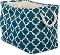 DII Polyester Container with Handles, Lattice Storage Bin by DII