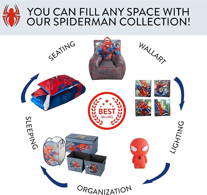 Idea Nuova Spiderman Pop Up Hamper - Image 5