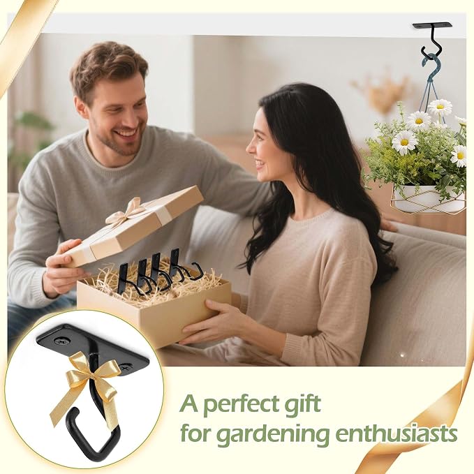Ceiling Hooks for Hanging Plants - Image 9