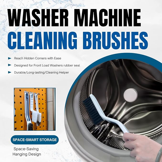 Washing Machine Cleaning Brush Set – Physical Cleaning Kit - Image 2