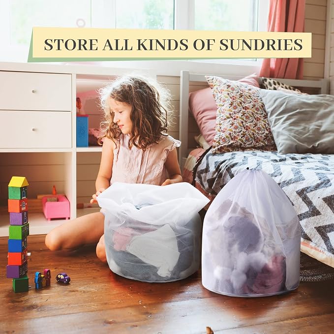 18 Pcs 24 * 32 Inches Fine Mesh Laundry Bag - Image 7