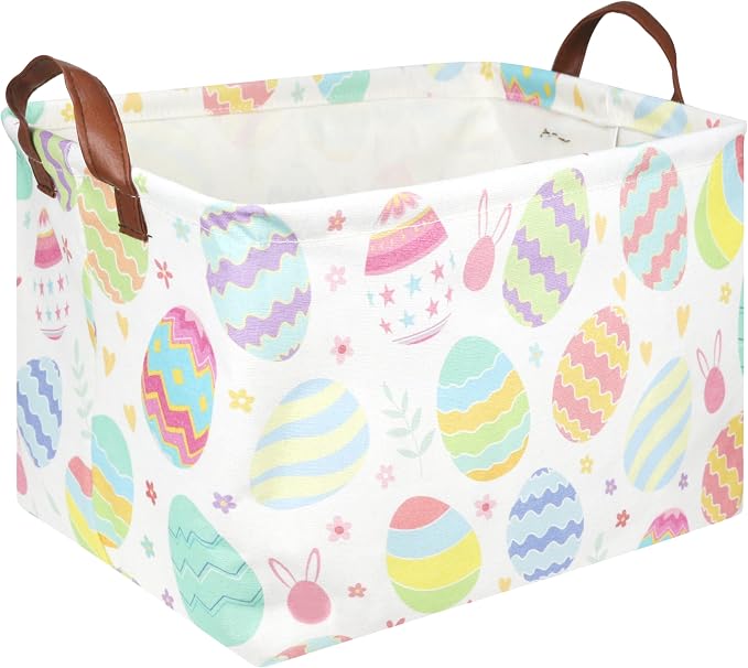 FXOLCSHE Rectangular Easter basket, Dirty laundry basket by FXOCSHE