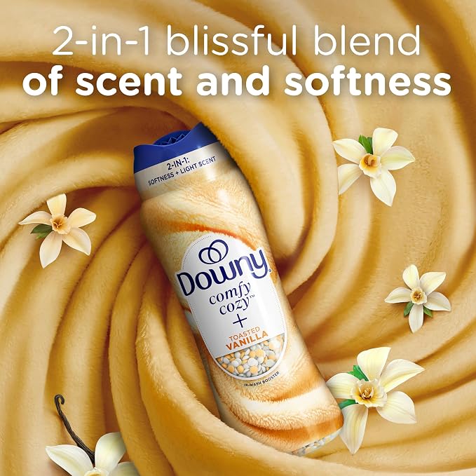 Downy Blends In-Wash Laundry Scent Booster Beads, Toasted Vanilla Scent - Image 2