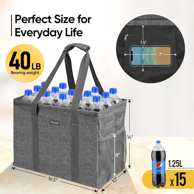BALEINE Extra Large Utility Tote Bag - Image 5