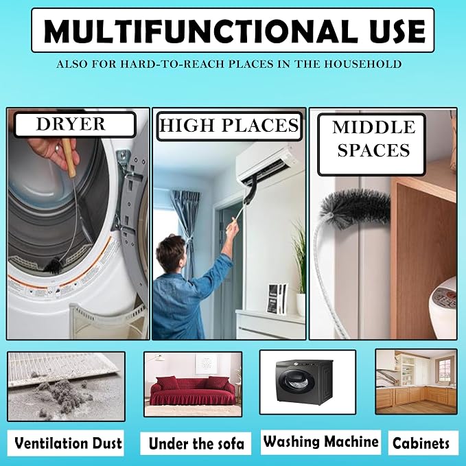 2-Pack Dryer Vent Cleaner Kit - Image 7