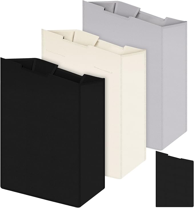 Windyun 3 Pcs Hypotenuse Laundry Sorter Replacement Bags Hamper Cart Removable by Windyun