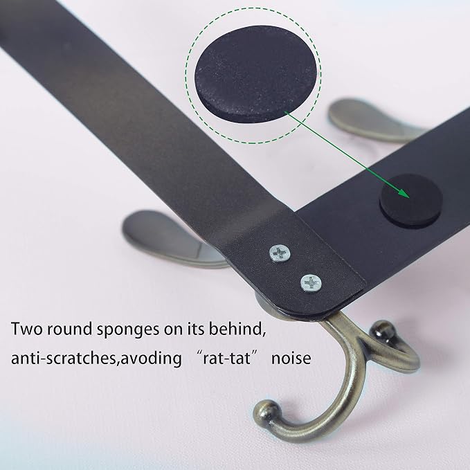 WEBI Over The Door Hook Door Hanger Hook Rack - Image 5