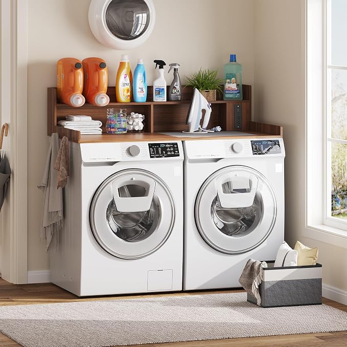 Upgraded 2-Tier Washer and Dryer Countertop - Image 2