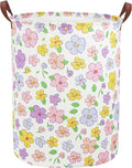 Kids Laundry Hamper, Flower Laundry Basket Collapsible Girls Storage Baskets by Sanjiaofen