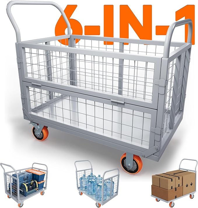YITAMOTOR 2000lbs Platform Truck Cart by YITAMOTOR
