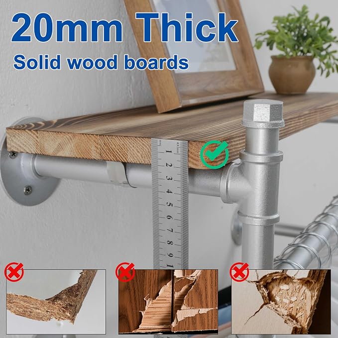 WEBI Wall Mounted Clothes Rack - Image 4