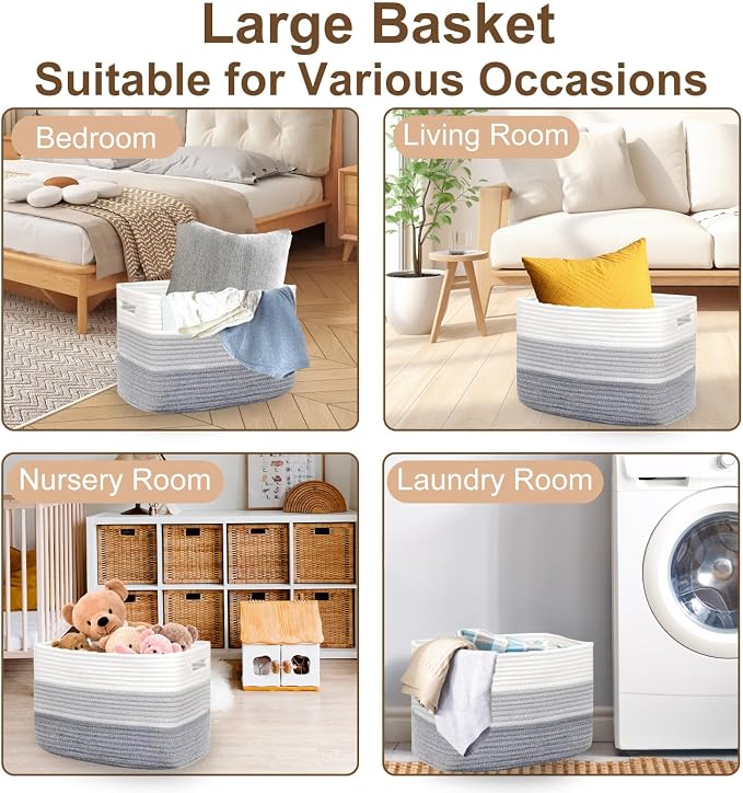 Laundry Basket with handle - Image 4