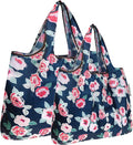 allydrew Large Foldable Tote Nylon Reusable Grocery Bag by allydrew