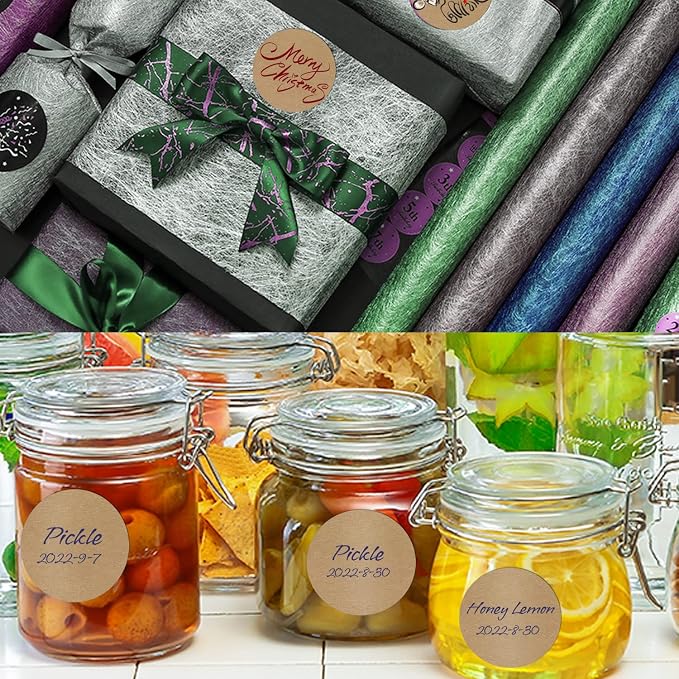 500 Pcs Jar Label Stickers Water Resistant Stickers Labels - Image 7