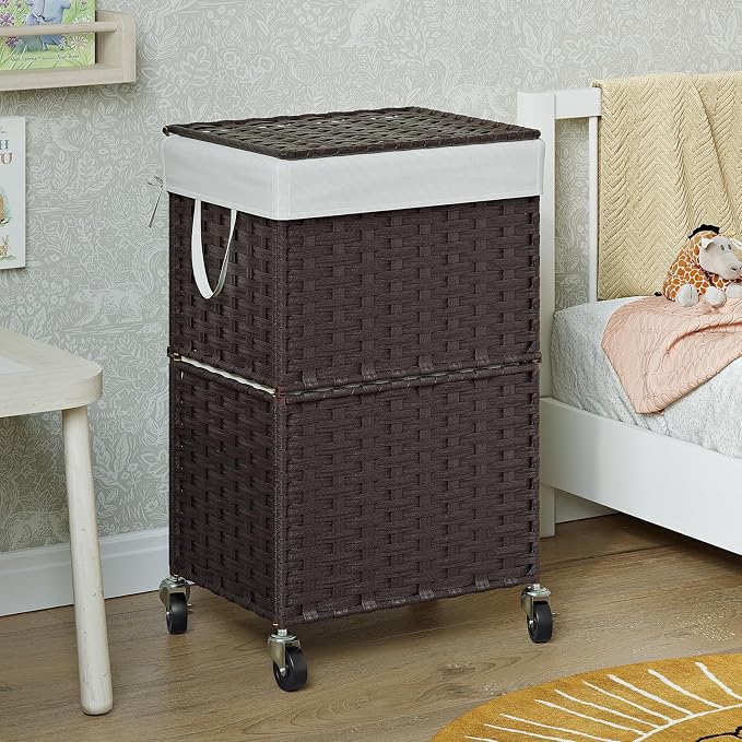 Chrislley 90L Slim Laundry Hamper - Image 7