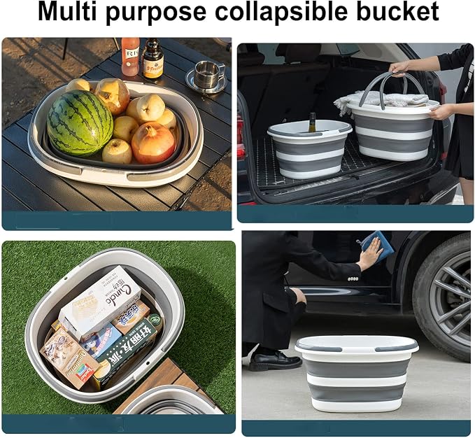Large Plastic Cleaning Supplies Caddy Bucket - Image 6
