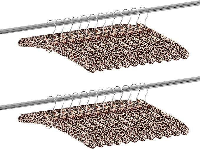 Jetec 24 Pieces Satin Padded Hangers - Image 2