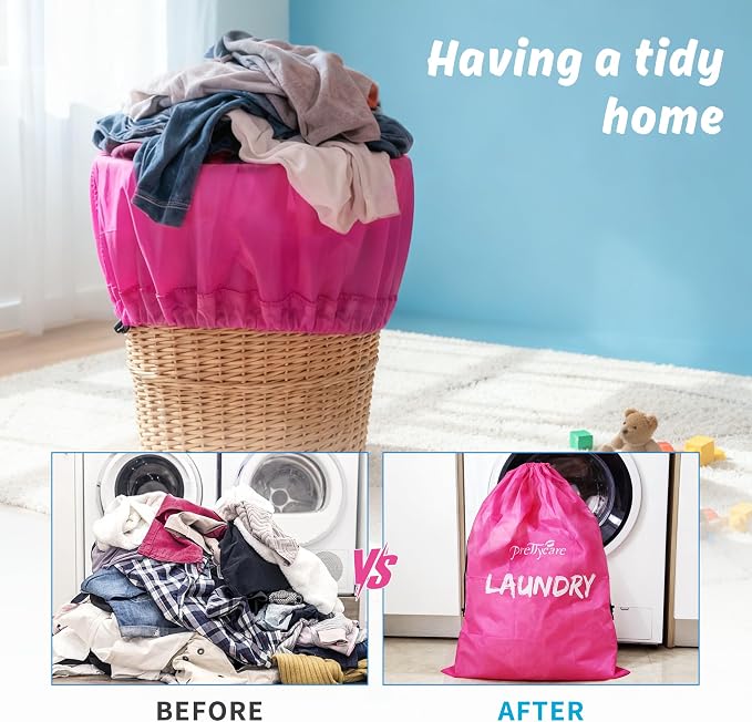 PrettyCare 2 XL Travel Laundry Bags - Image 4
