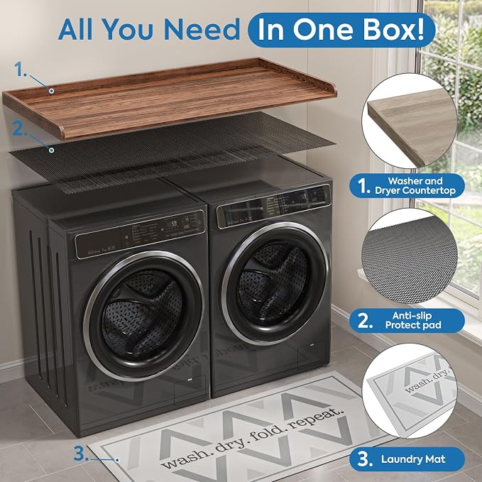 Washer and Dryer Countertop 54" x 27.5" - Image 2