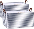 Hinwo 70L Extra Large Storage Bins, Foldable Clothes Storage Baskets by Hinwo