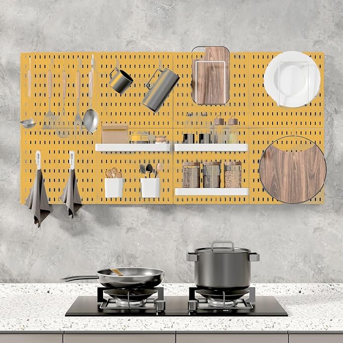Pegboard Combination Kit, Wall Mounted Storage Set - Image 6