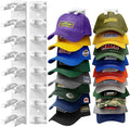 Hat Organizer for Baseball Caps Wall, 2 Pack Hat Holder for Closet Door Hold up by Hatisan