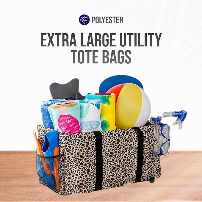 Extra Large Utility Tote Bag - Image 8