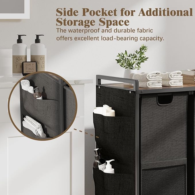 Laundry Hamper, Laundry Basket, Laundry Sorter - Image 6
