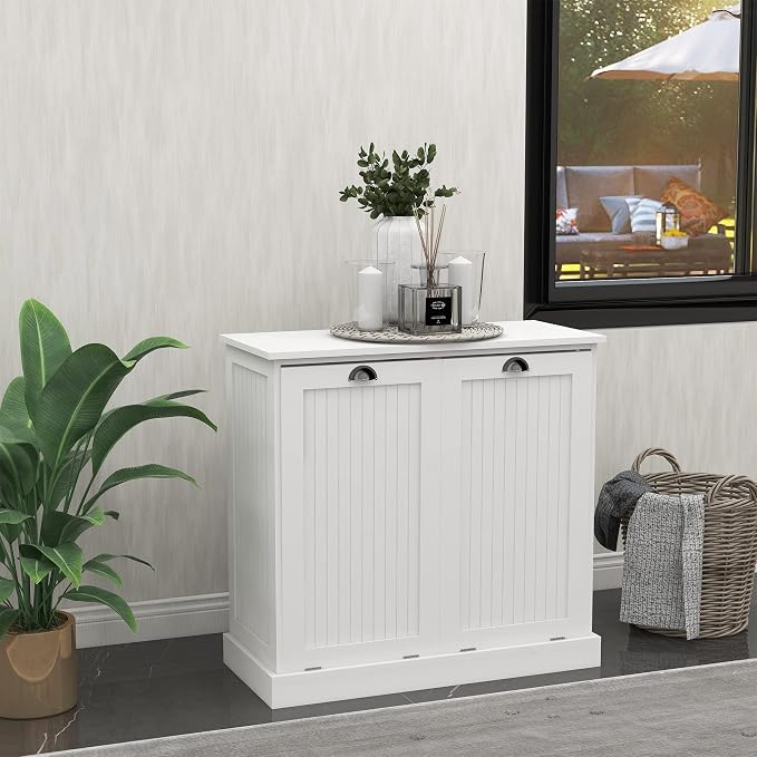 Double Tilt Out Laundry Sorter by OQSC