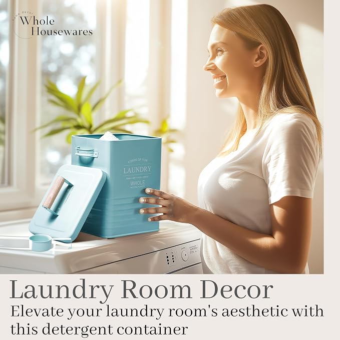 WHOLE HOUSEWARES Laundry Powder Container - Image 5
