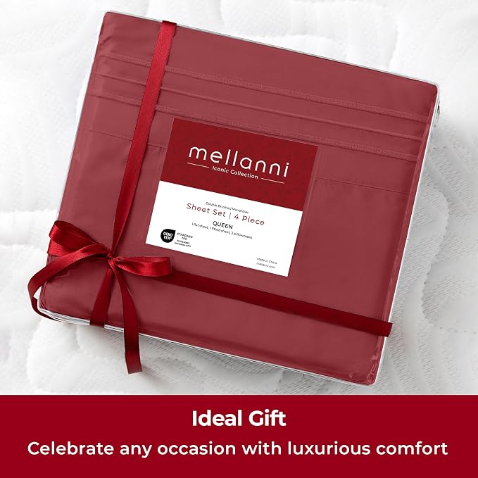 Mellanni Extra Deep Split King Sheets - Image 9