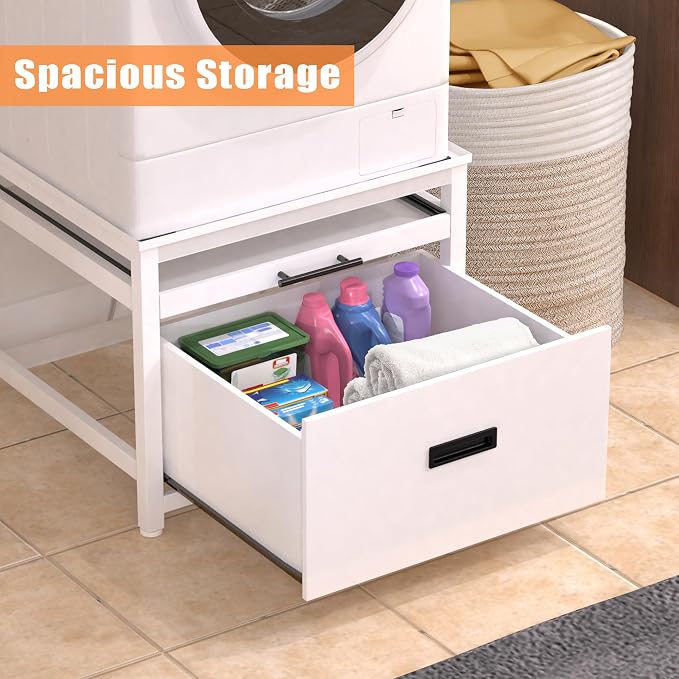 GDLF Washer Dryer Pedestal, 24.1" Laundry Pedestal - Image 7