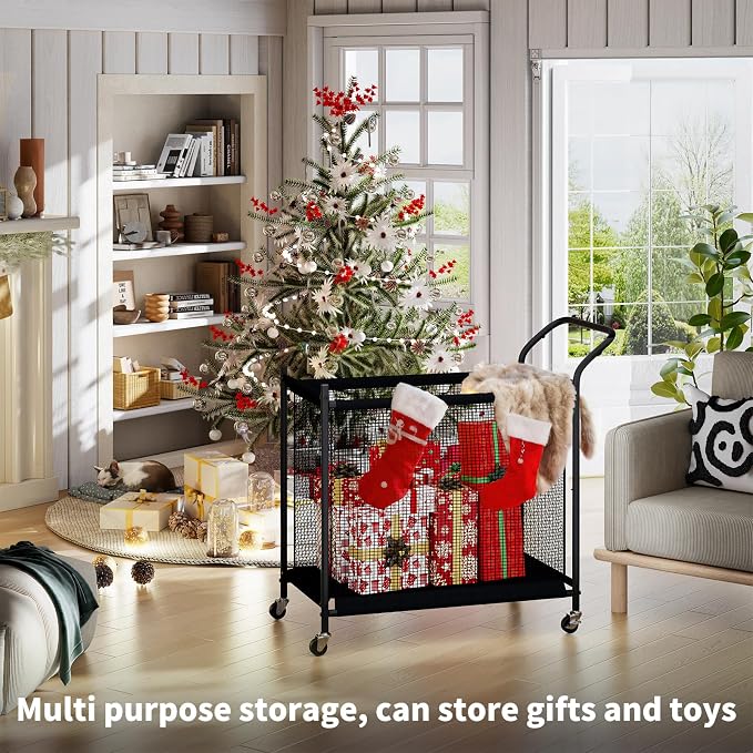 Laundry Hamper with Wheels, Laundry Basket with Removable and Washable Liner Bag - Image 7