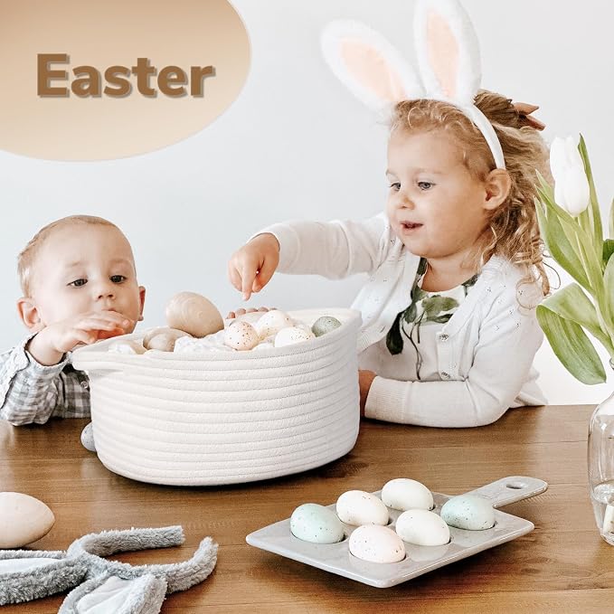 Goodpick White Baby Laundry Basket - Image 2