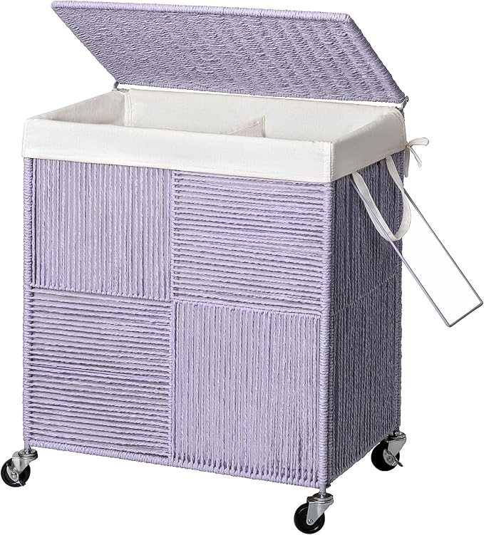 WOWLIVE Double Laundry Hamper by WOWLIVE