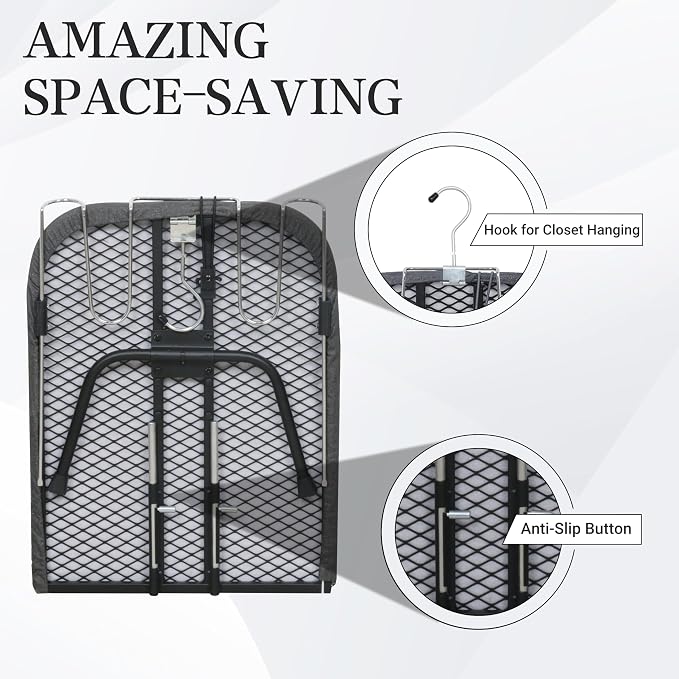 Metal Mesh Panel Tabletop Ironing Board | Foldable Iron Board | Heavy Duty - Image 5