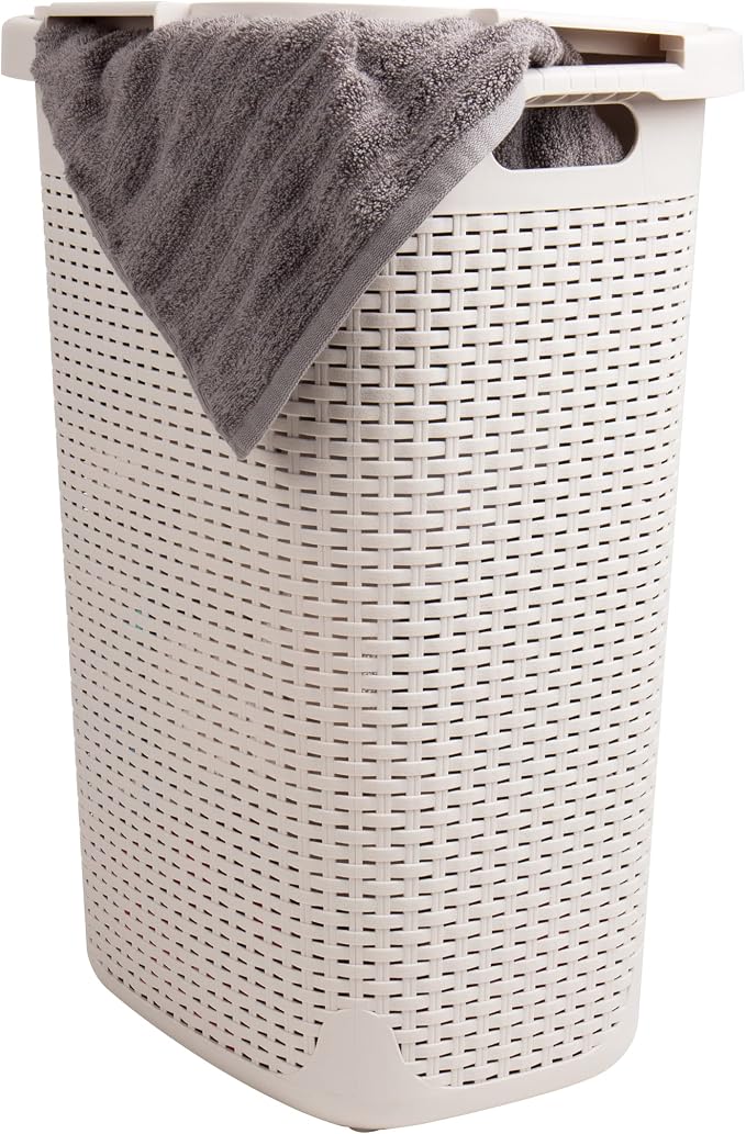 Mind Reader Slim Laundry Hamper - Image 8