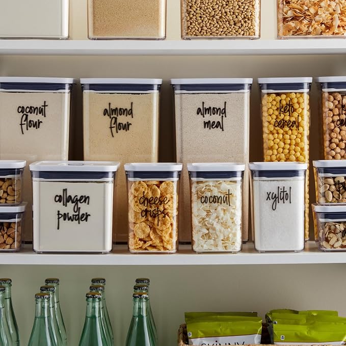 Talented Kitchen Pantry Organizer & Food Organization Stickers - Image 3