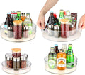 4 Pack Lazy Susan Organizer for Cabinet：Lazy Susan Turntable by FILTA