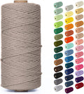 Nook Theory Macrame Cord - 3mm 109 Yards Cotton Rope by NookTheory
