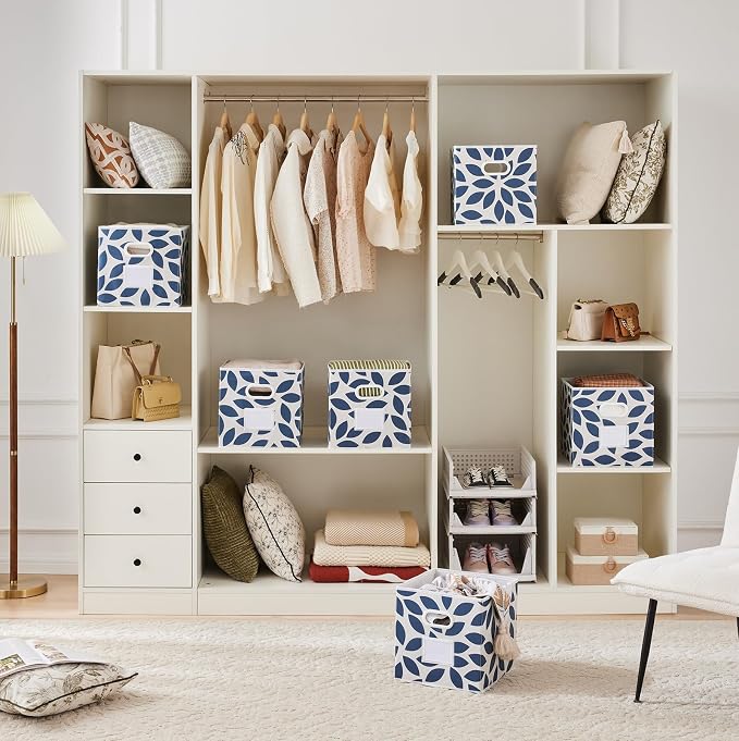 MAX Houser Fabric Storage Bins Cubes Baskets Containers - Image 5