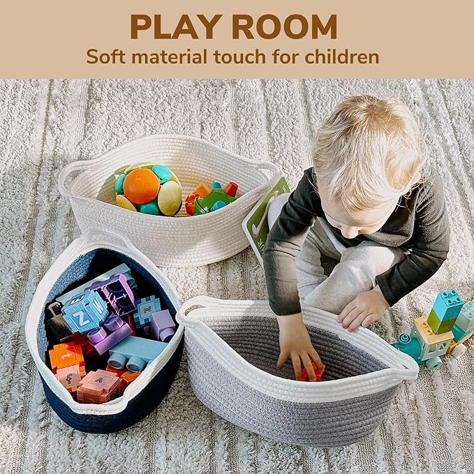 Goodpick White Baby Laundry Basket - Image 5