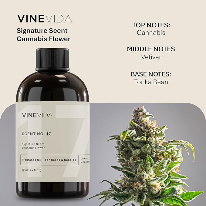 VINEVIDA Cannabis Flower Fragrance Oil - Image 2