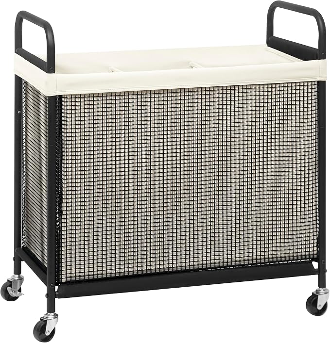 STORAGE MANIAC Rolling Laundry Hamper by STORAGEMANIAC