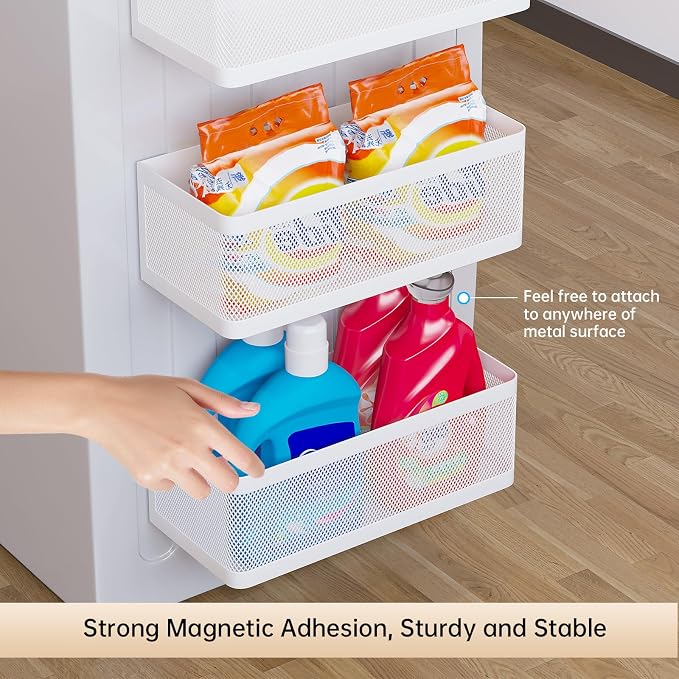 Magnetic Shelf for Washing Machine Laundry Room Magnetic Organizer Laundry - Image 5