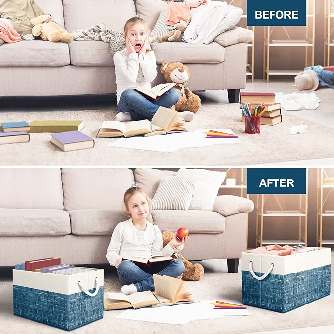 Fab totes Storage Bins, Foldable Storage Baskets - Image 4