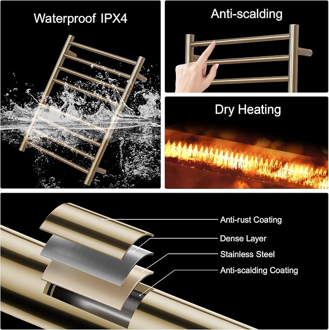 Electric Heated Towel Warmer - Image 6