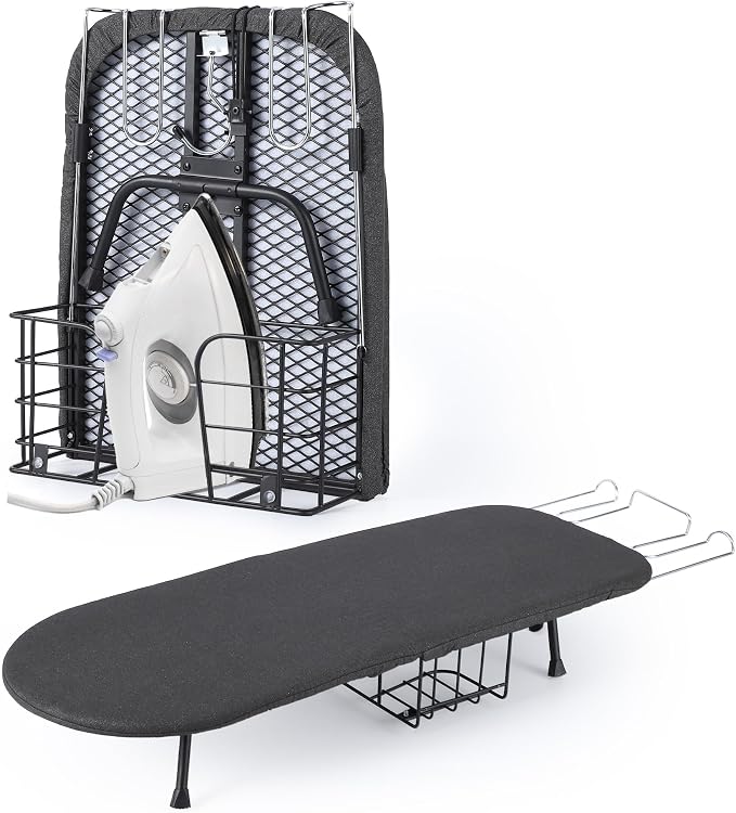 Garvee Tabletop Ironing Board, Small Portable Foldable Iron Board by Garvee
