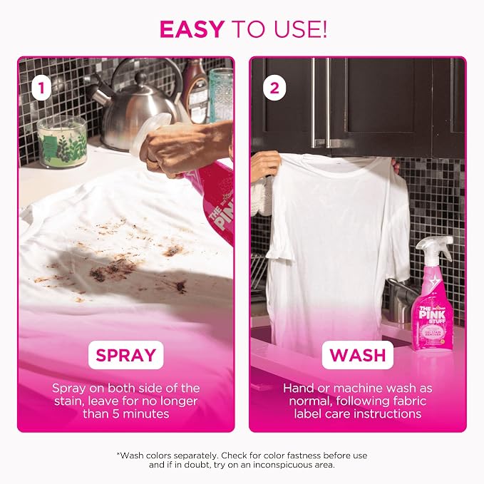 Stardrops - The Pink Stuff - The Miracle Laundry Stain Removing Kit - Oxi - Image 7