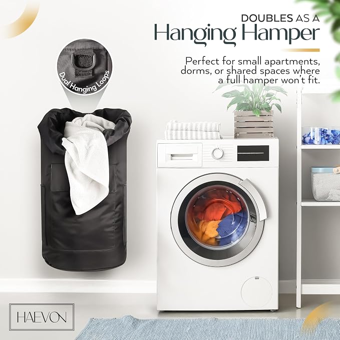 Haevon Laundry Backpack - 131L Heavy Duty Laundry Bag - Image 6